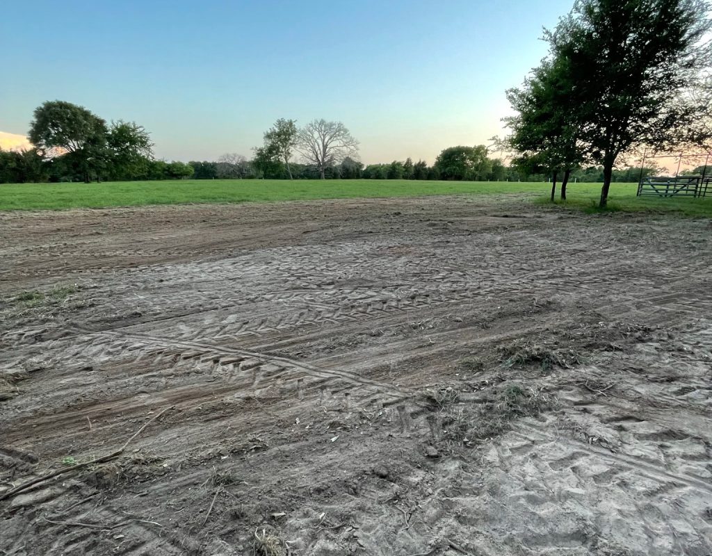 Wholistic Hills Land Management site preparation